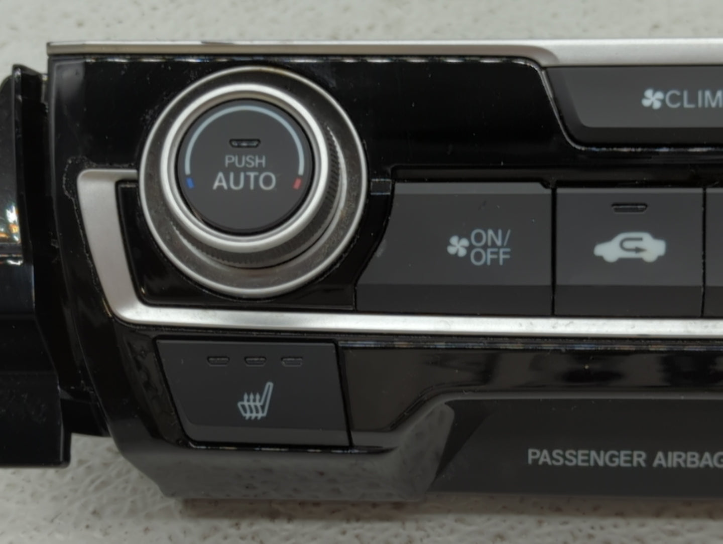 2016-2018 Honda Civic Climate Control Module Temperature AC/Heater Replacement P/N:79600TBAA611M1 79600TBAC411M1 Fits OEM Us