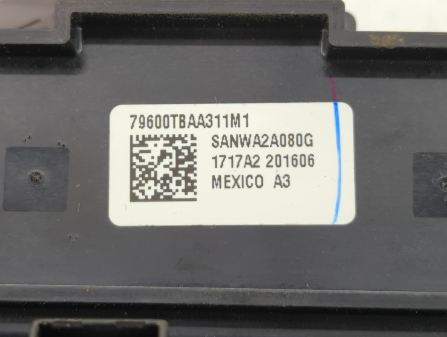 2016-2021 Honda Civic Climate Control Module Temperature AC/Heater Replacement P/N:79600TBAA311M1 Fits OEM Used Auto Parts -