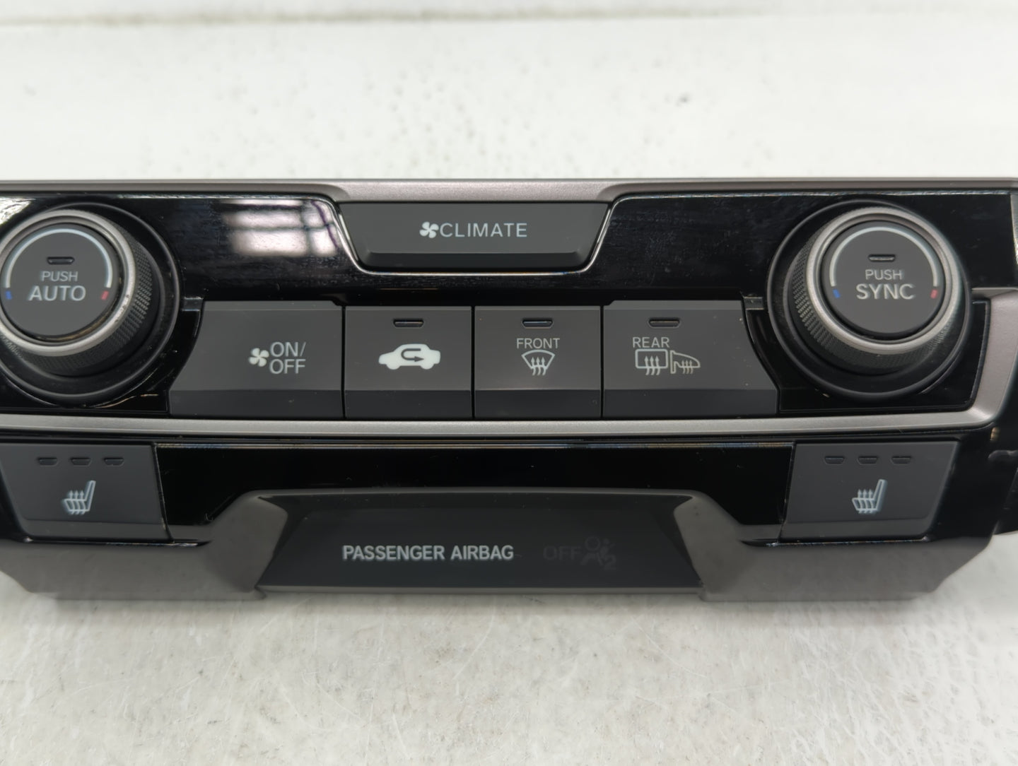 2017-2018 Honda Civic Climate Control Module Temperature AC/Heater Replacement P/N:79600TGGA610M1 Fits Fits 2017 2018 OEM Us