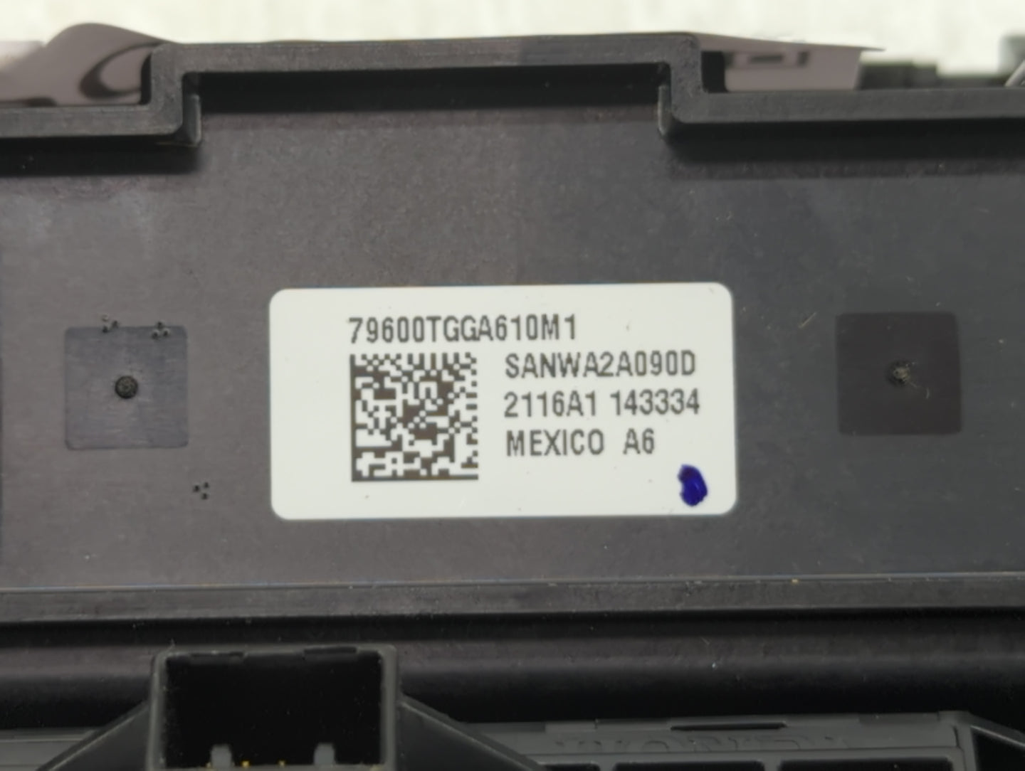 2017-2018 Honda Civic Climate Control Module Temperature AC/Heater Replacement P/N:79600TGGA610M1 Fits Fits 2017 2018 OEM Us