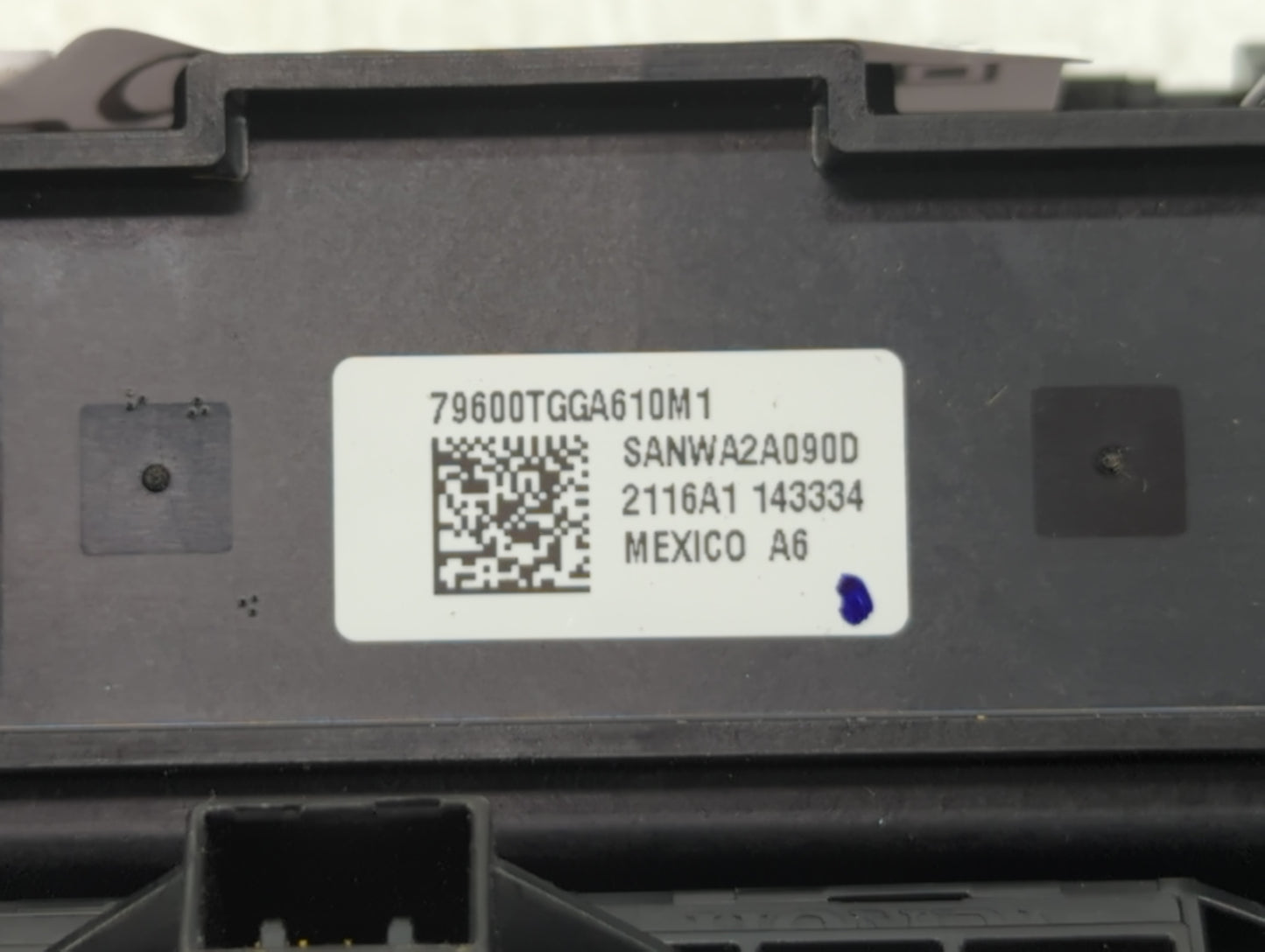 2017-2018 Honda Civic Climate Control Module Temperature AC/Heater Replacement P/N:79600TGGA610M1 Fits Fits 2017 2018 OEM Us