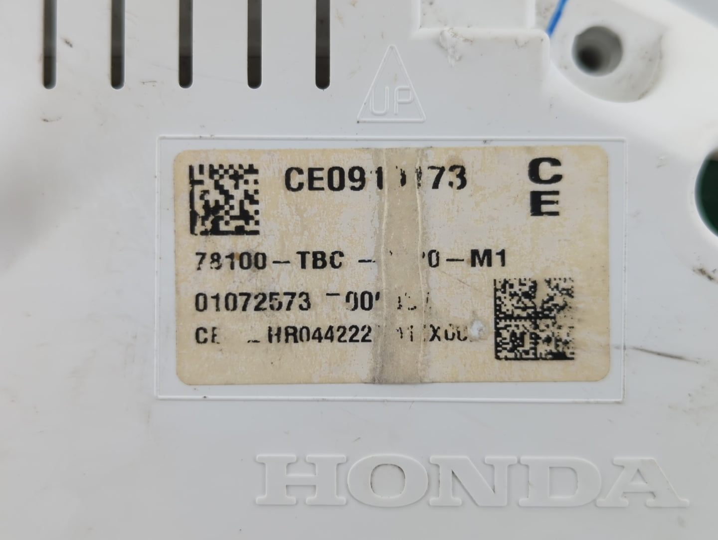 2016-2021 Honda Civic Instrument Cluster Speedometer Gauges P/N:78100-TBC-A130-M1 Fits Fits 2016 2017 2019 2020 2021 OEM Use