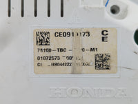 2016-2021 Honda Civic Instrument Cluster Speedometer Gauges P/N:78100-TBC-A130-M1 Fits Fits 2016 2017 2019 2020 2021 OEM Use