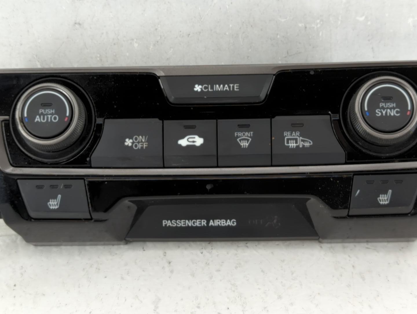 2017-2021 Honda Civic Climate Control Module Temperature AC/Heater Replacement P/N:79600TGGA110M1 Fits OEM Used Auto Parts -