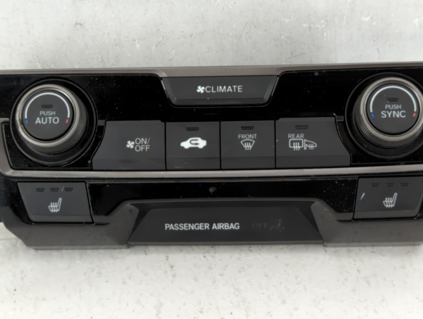 2017-2021 Honda Civic Climate Control Module Temperature AC/Heater Replacement P/N:79600TGGA110M1 Fits OEM Used Auto Parts -