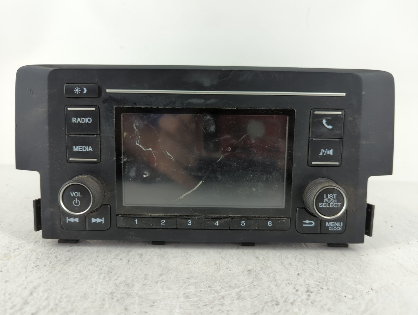 2016-2017 Honda Civic Am Fm Cd Player Radio Receiver - Oemusedautoparts1.com
