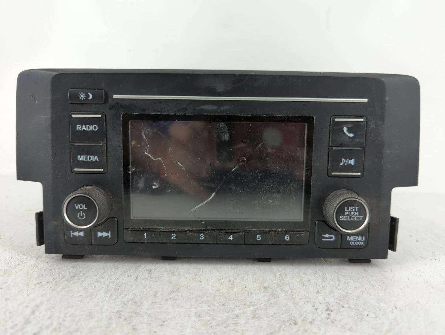 2016-2017 Honda Civic Am Fm Cd Player Radio Receiver - Oemusedautoparts1.com