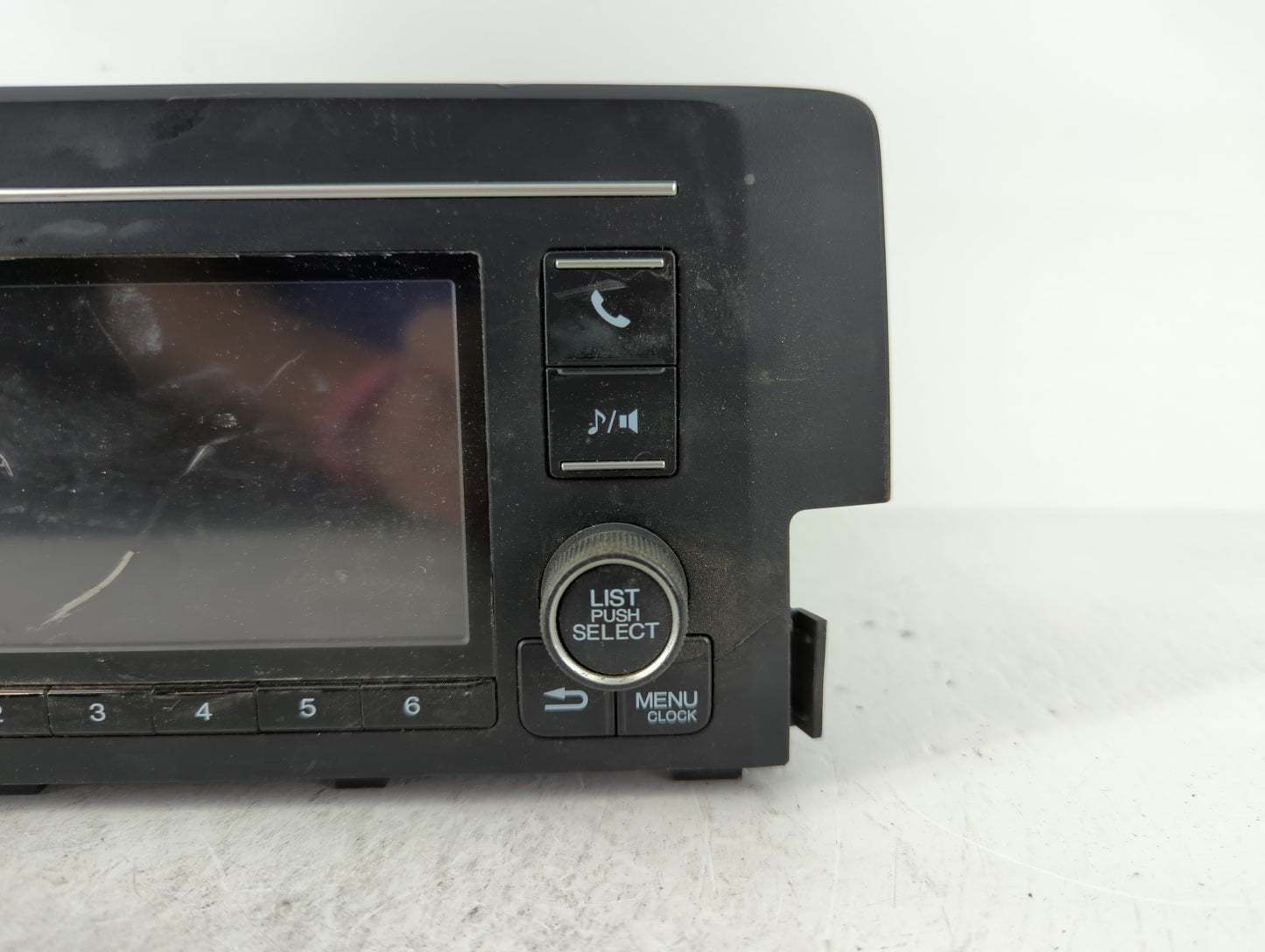 2016-2017 Honda Civic Am Fm Cd Player Radio Receiver - Oemusedautoparts1.com