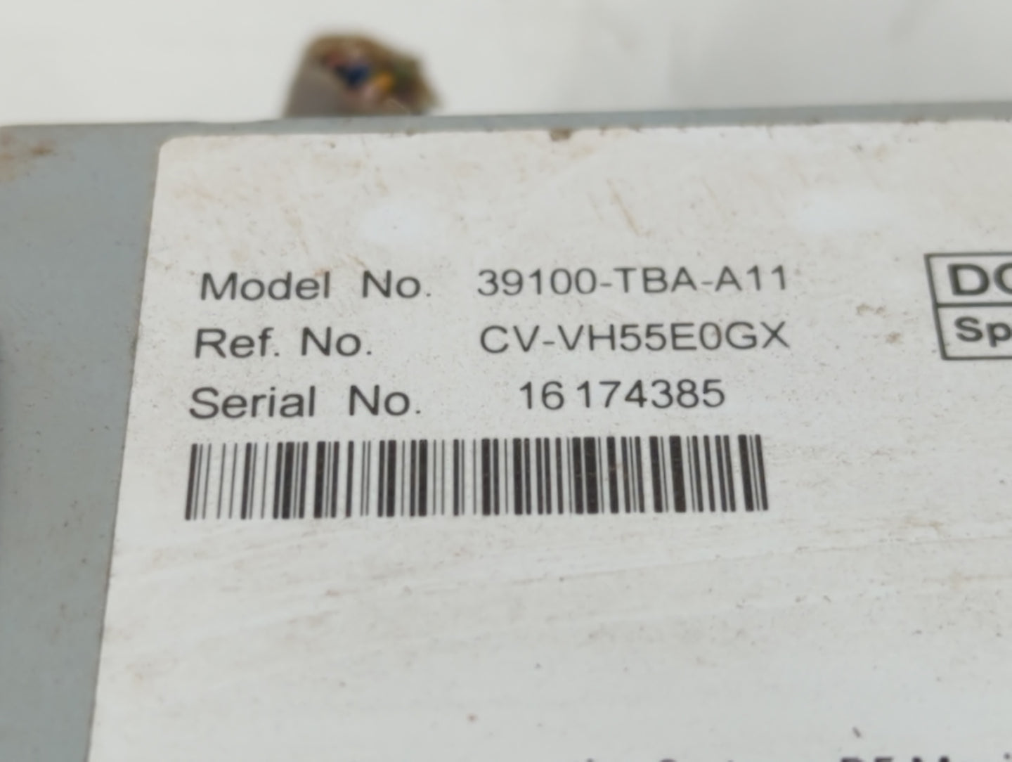 2016-2017 Honda Civic Am Fm Cd Player Radio Receiver - Oemusedautoparts1.com