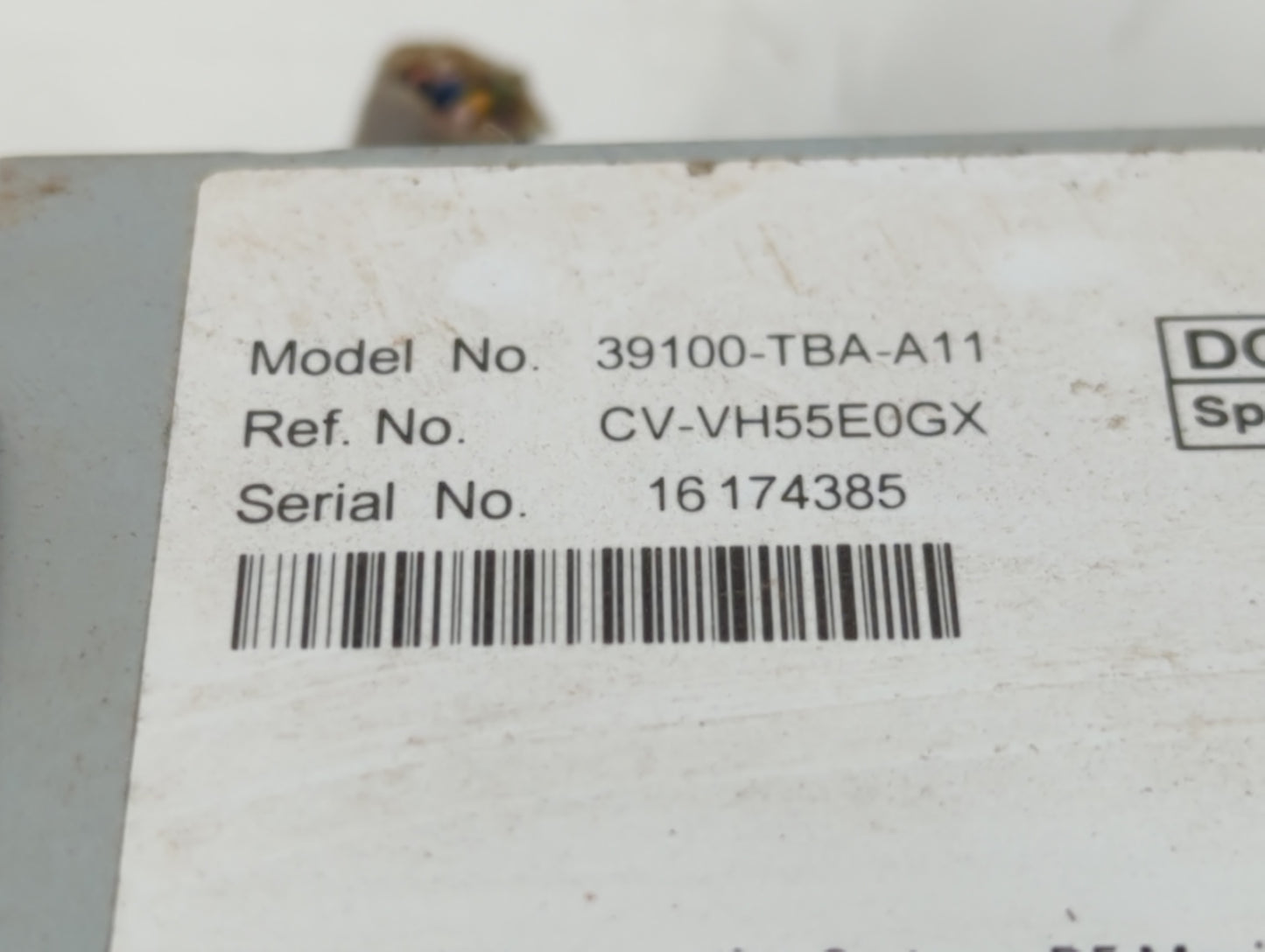 2016-2017 Honda Civic Am Fm Cd Player Radio Receiver - Oemusedautoparts1.com