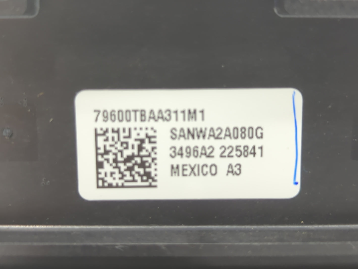 2016-2018 Honda Civic Climate Control Module Temperature AC/Heater Replacement P/N:79600TBAA611M1 Fits Fits 2016 2017 2018 O