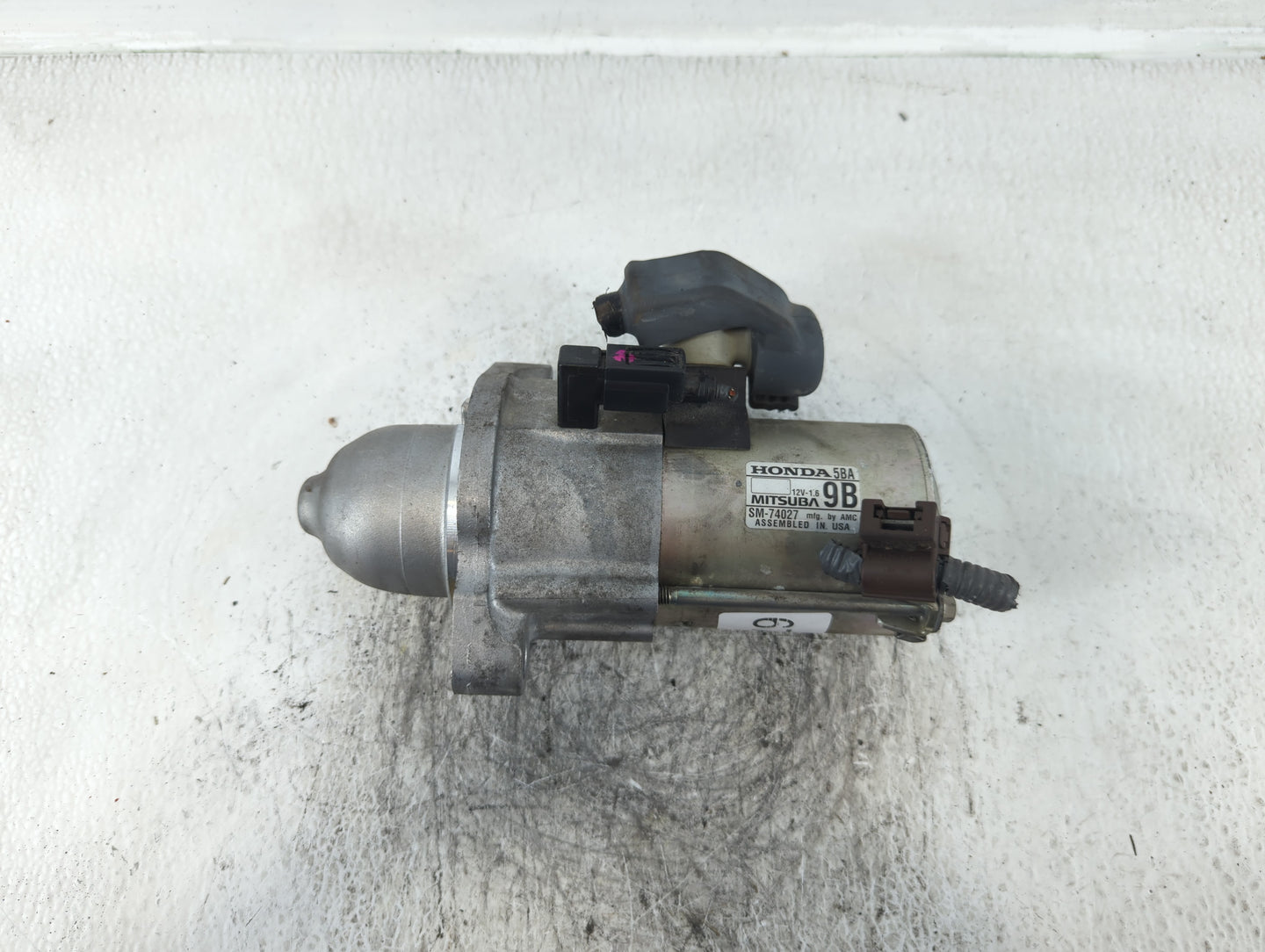 2016-2021 Honda Civic Car Starter Motor Solenoid OEM P/N:SM-74027 Fits Fits 2016 2017 2018 2019 2020 2021 OEM Used Auto Part
