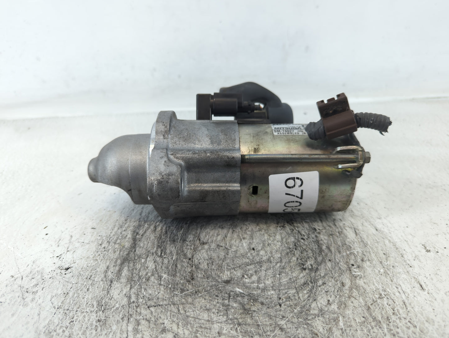 2016-2021 Honda Civic Car Starter Motor Solenoid OEM P/N:SM-74027 Fits Fits 2016 2017 2018 2019 2020 2021 OEM Used Auto Part