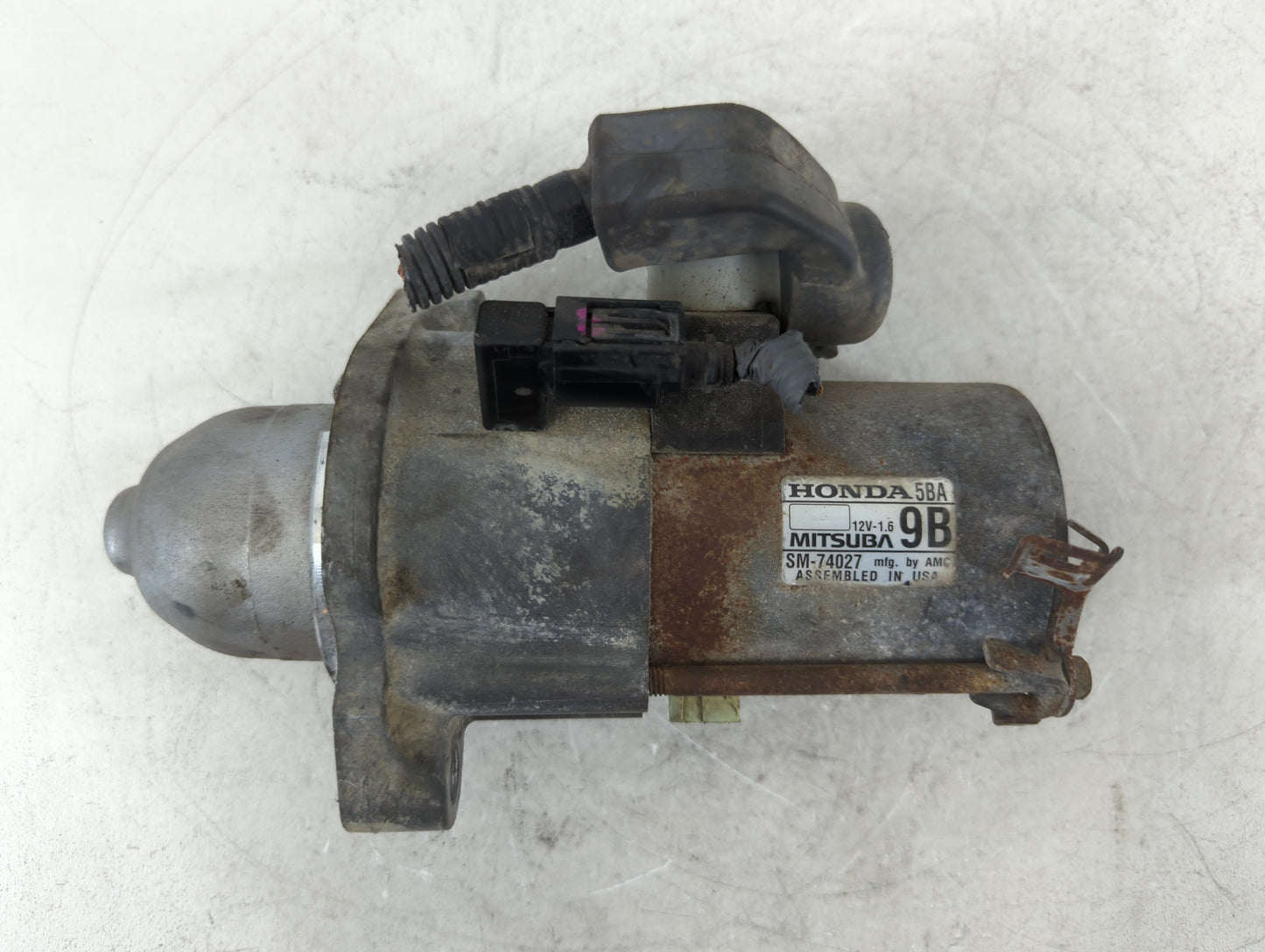 2016-2021 Honda Civic Car Starter Motor Solenoid OEM P/N:SM-74027 Fits Fits 2016 2017 2018 2019 2020 2021 OEM Used Auto Part