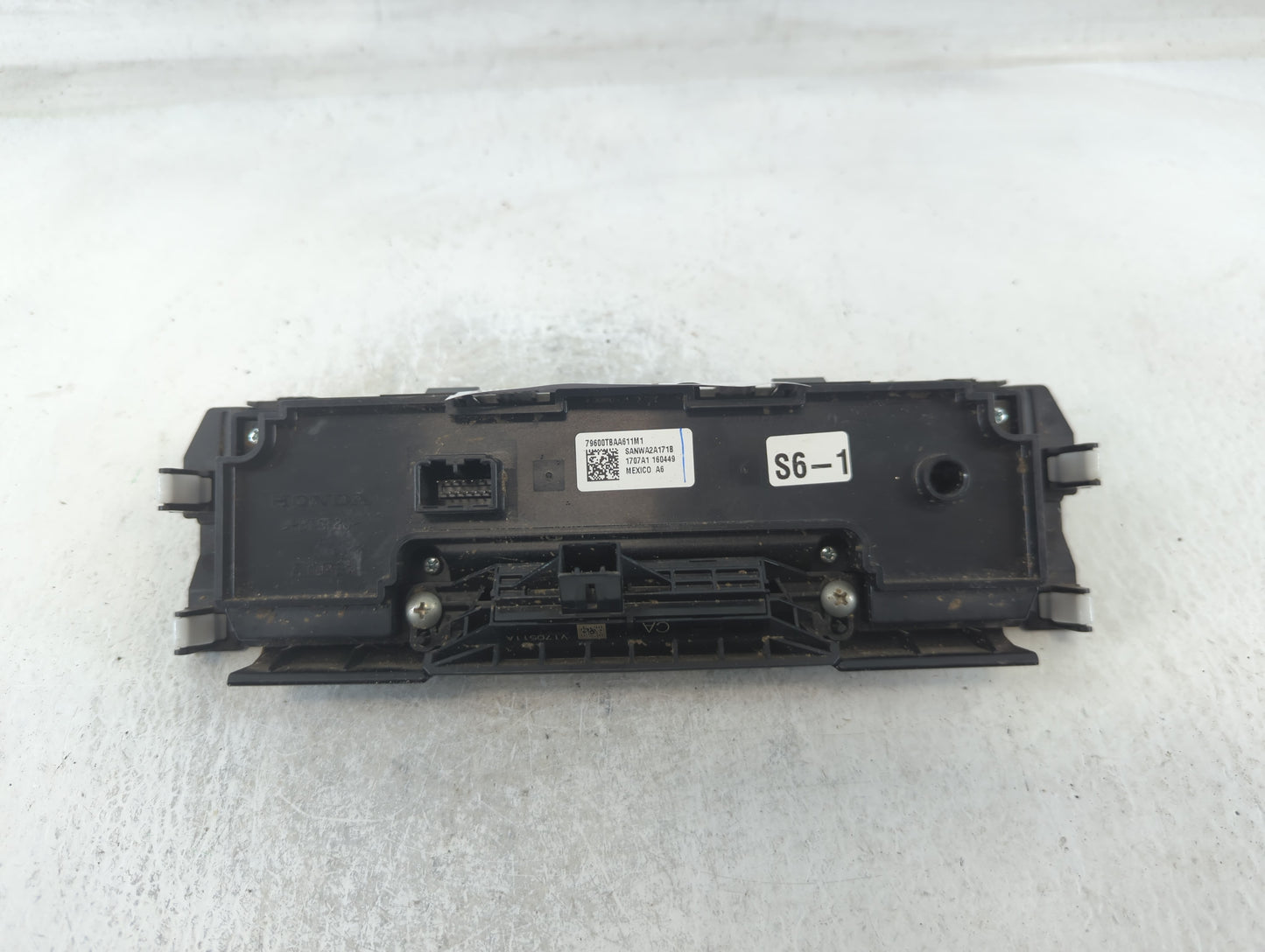 2016-2018 Honda Civic Climate Control Module Temperature AC/Heater Replacement P/N:1707A1 160449 79600TBAA611M1 Fits OEM Use