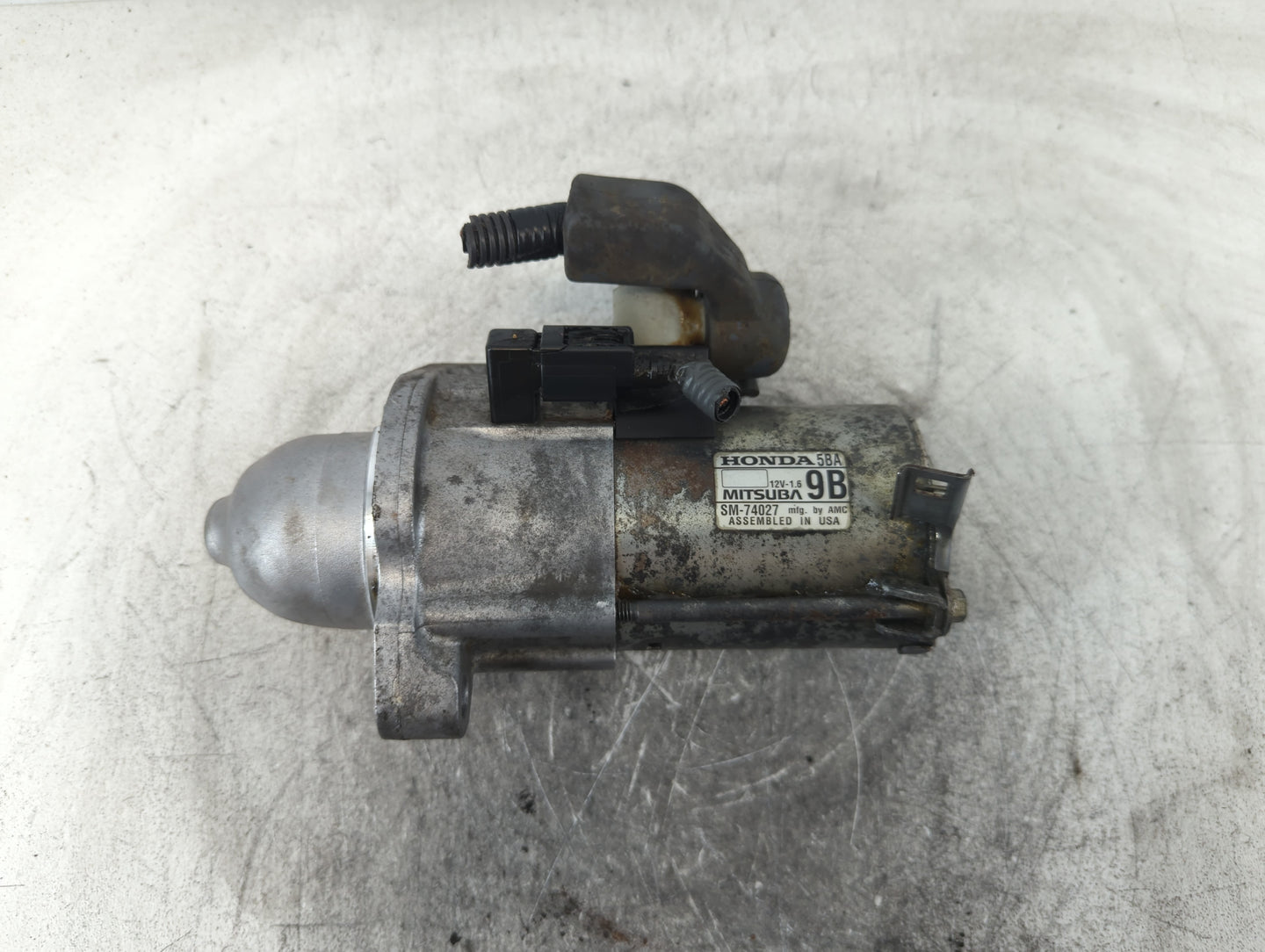 2016-2021 Honda Civic Car Starter Motor Solenoid OEM P/N:SM-74027 Fits Fits 2016 2017 2018 2019 2020 2021 OEM Used Auto Part