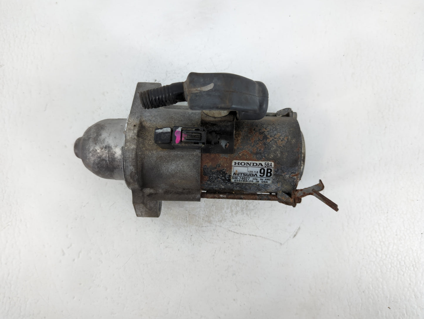 2016-2021 Honda Civic Car Starter Motor Solenoid OEM P/N:SM-74027 Fits Fits 2016 2017 2018 2019 2020 2021 OEM Used Auto Part