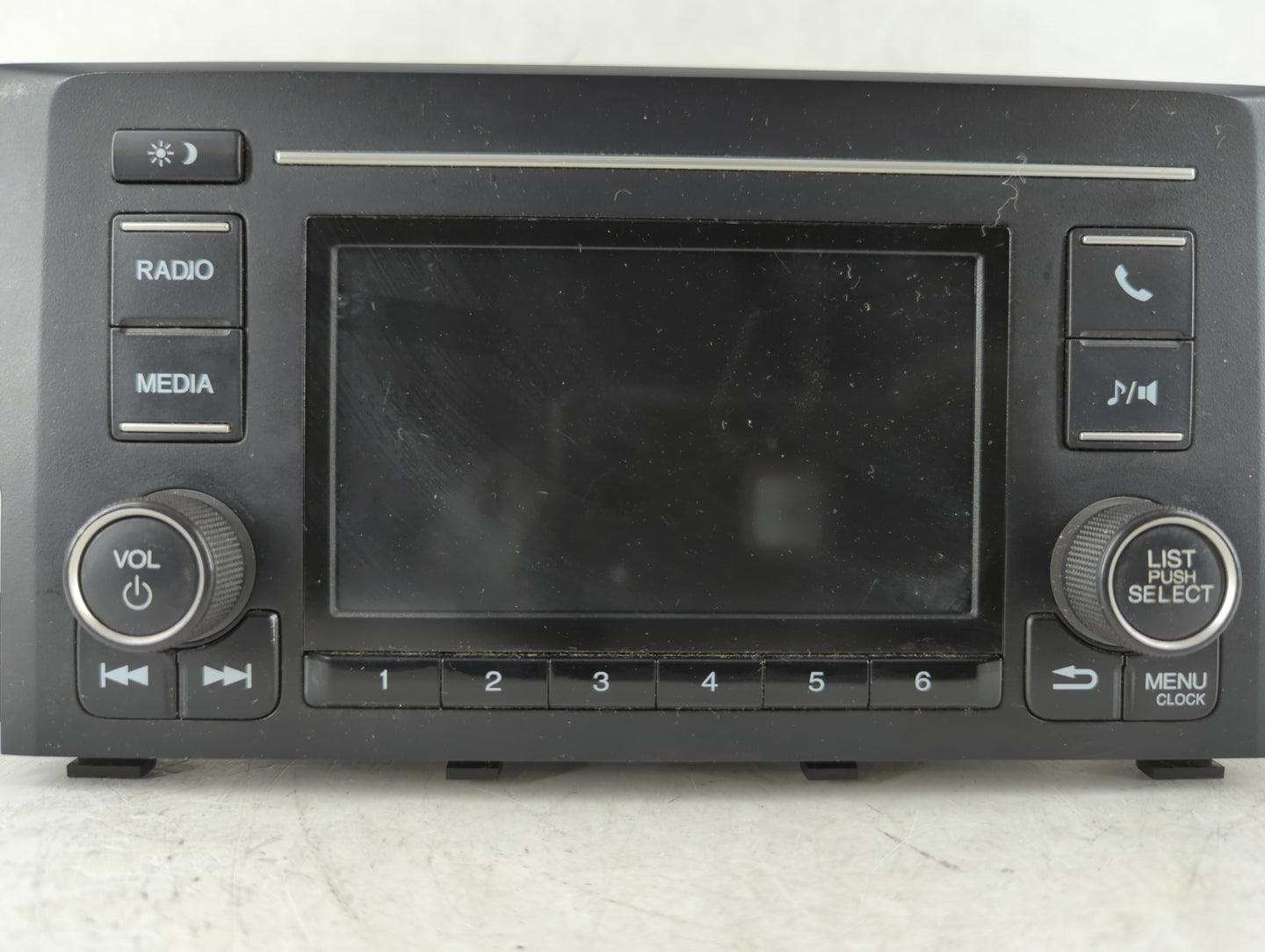 2016-2017 Honda Civic Am Fm Cd Player Radio Receiver - Oemusedautoparts1.com