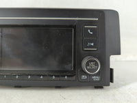 2016-2017 Honda Civic Am Fm Cd Player Radio Receiver - Oemusedautoparts1.com