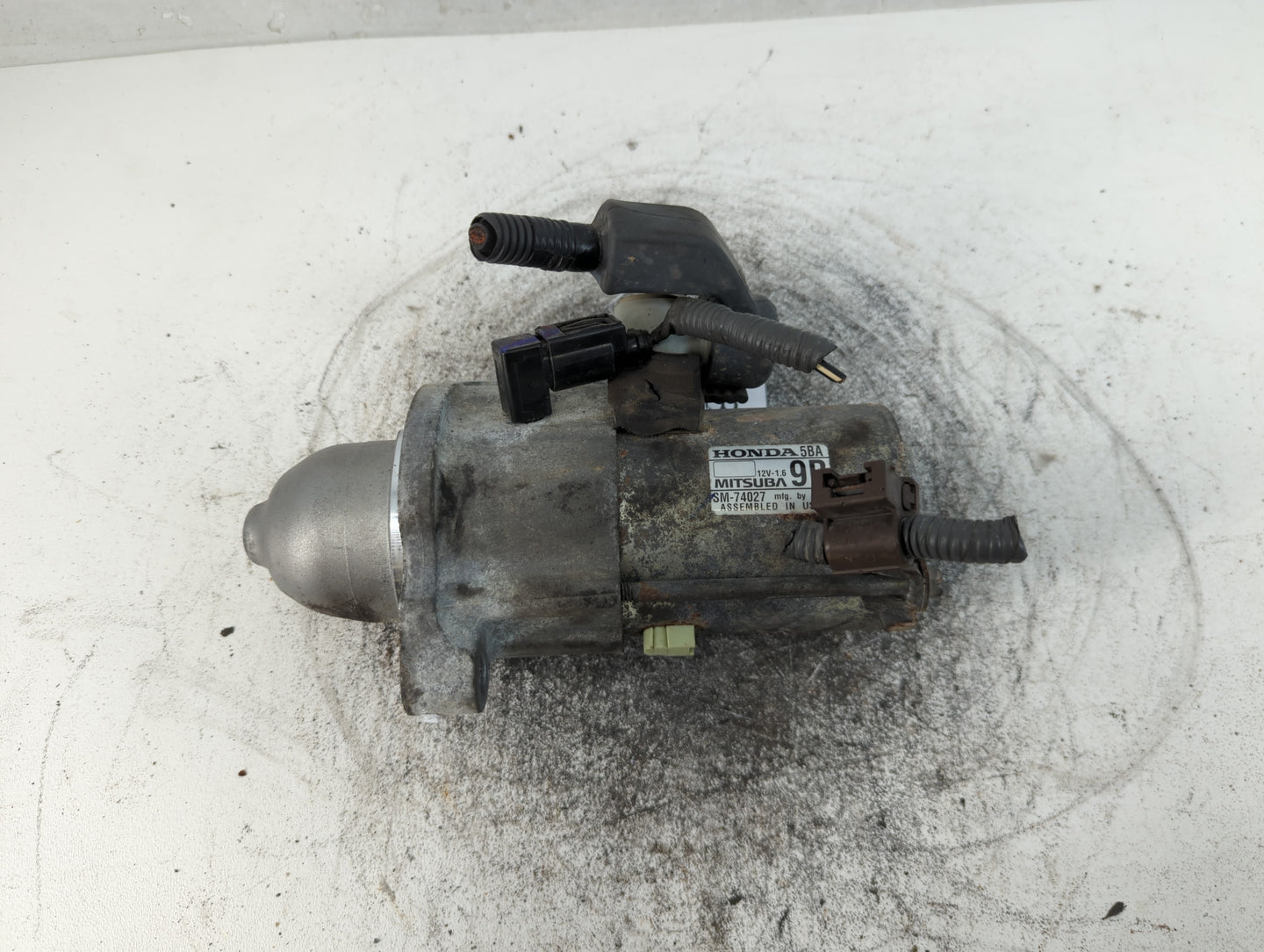2016-2021 Honda Civic Car Starter Motor Solenoid OEM P/N:SM-74027 Fits Fits 2016 2017 2018 2019 2020 2021 OEM Used Auto Part