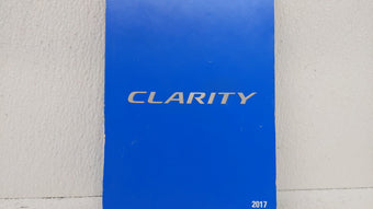 compare product 2017 Honda Clarity Owners Manual Book Guide OEM Used Auto Parts