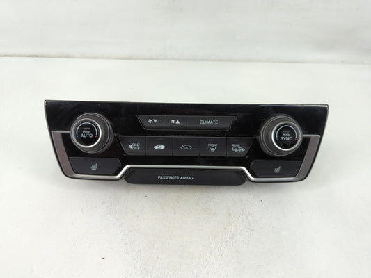 2017-2022 Honda Cr-V Climate Control Module Temperature AC/Heater Replacement P/N:79620TLAA13M1 Fits OEM Used Auto Parts - O
