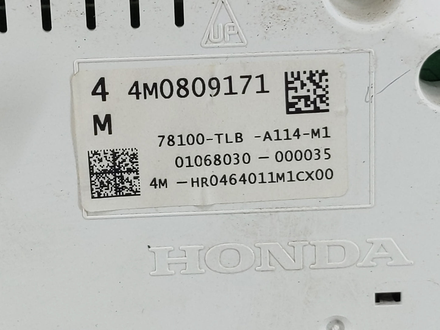 2017-2022 Honda Cr-V Instrument Cluster Speedometer Gauges P/N:78100-TLB-A114-M1 Fits Fits 2017 2018 2019 2020 2021 2022 OEM