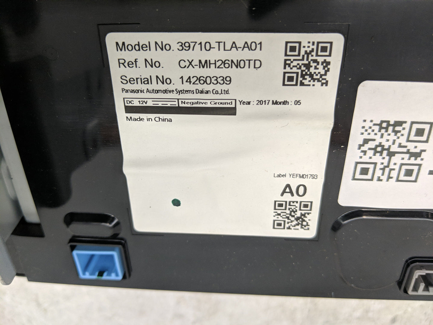 2017 Honda Cr-v Information Display Screen - Oemusedautoparts1.com