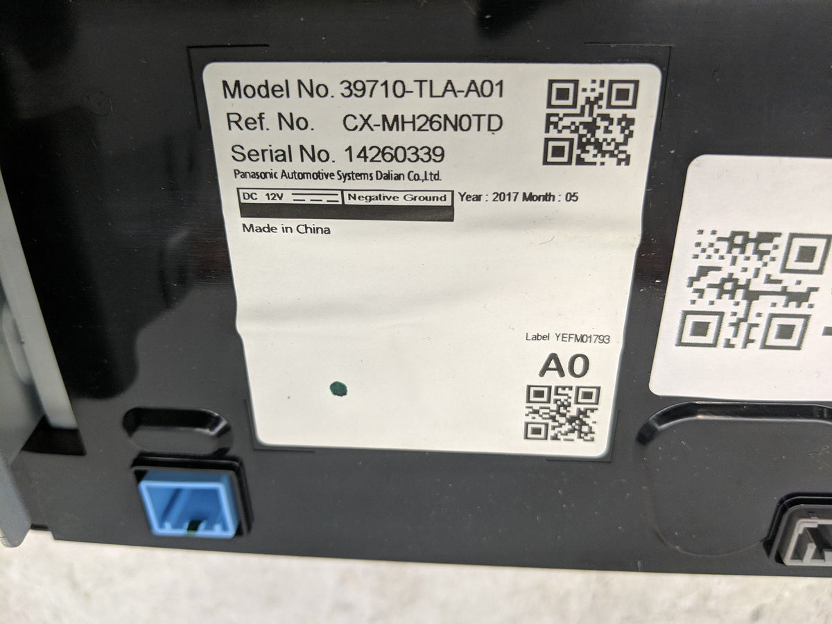 2017 Honda Cr-v Information Radio Display Screen 1257795 - Oemusedautoparts1.com