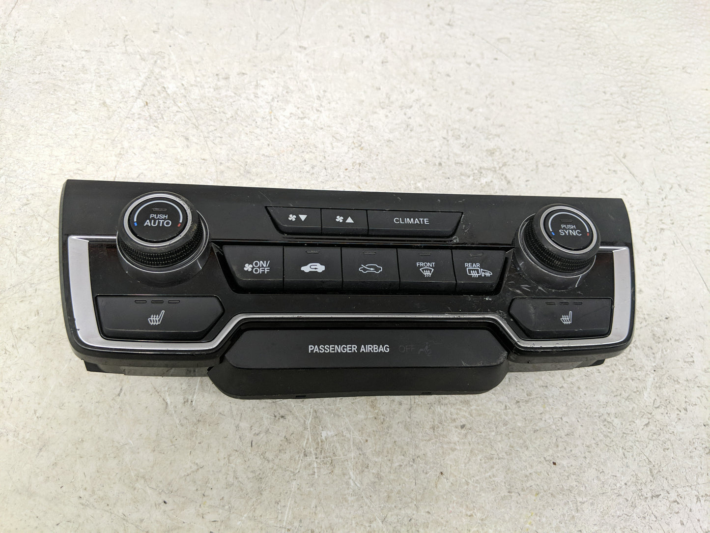 2017-2021 Honda Cr-V Climate Control Module Temperature AC/Heater Replacement Fits Fits 2017 2018 2019 2020 2021 OEM Used Au