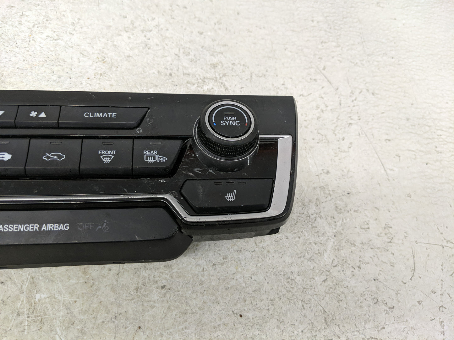 2017-2021 Honda Cr-V Climate Control Module Temperature AC/Heater Replacement Fits Fits 2017 2018 2019 2020 2021 OEM Used Au