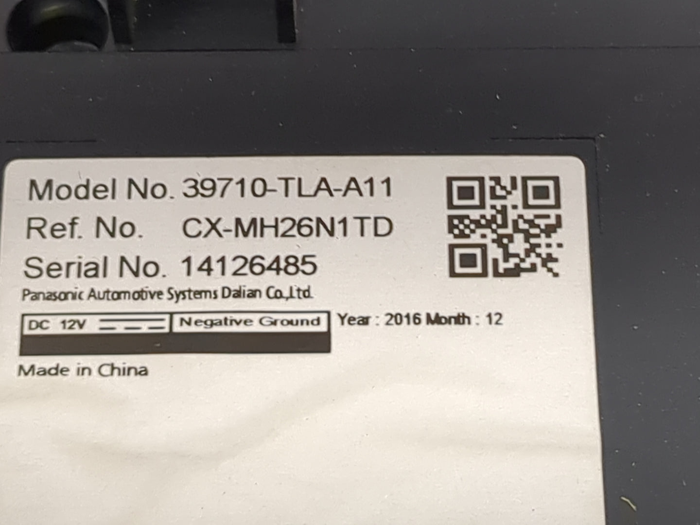 2017 Honda Cr-v Information Display Screen 1479537 - Oemusedautoparts1.com