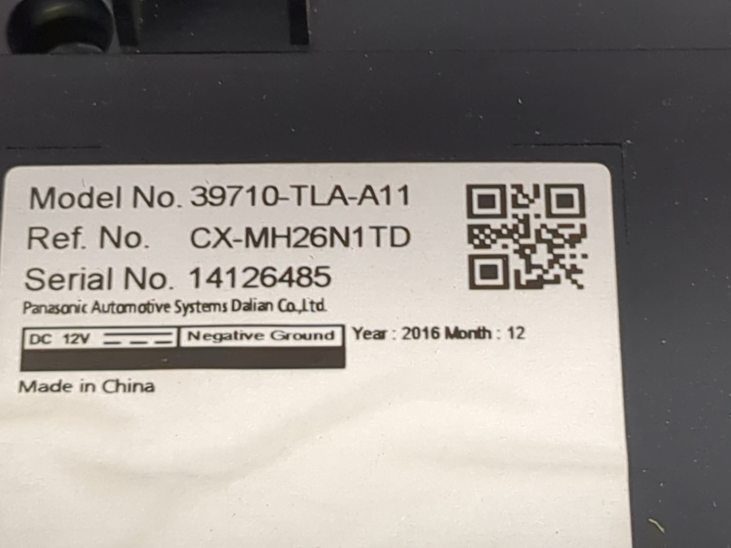 2017 Honda Cr-v Information Display Screen 1479537 - Oemusedautoparts1.com