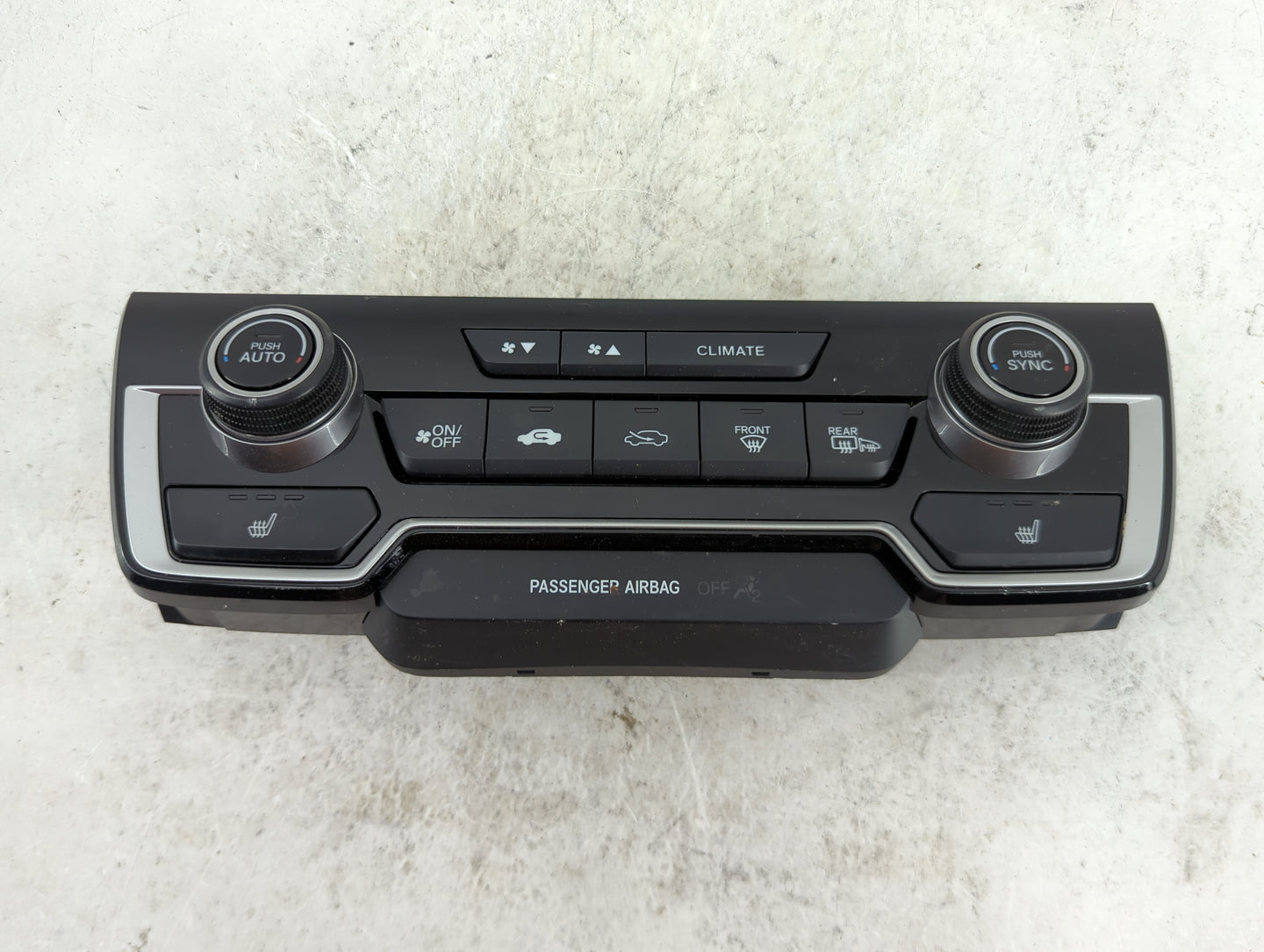 2017 Honda Cr-V Climate Control Module Temperature AC/Heater Replacement P/N:79620T LAA413M1 79620TLAA413M1 Fits OEM Used Au