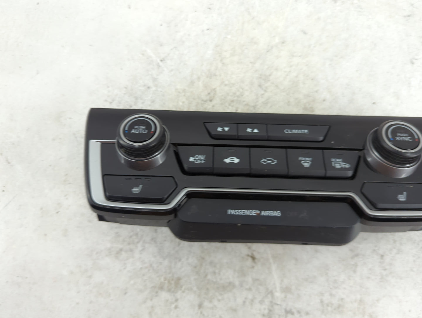 2017 Honda Cr-V Climate Control Module Temperature AC/Heater Replacement P/N:79620T LAA413M1 79620TLAA413M1 Fits OEM Used Au