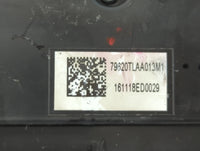 2017-2021 Honda Cr-V Climate Control Module Temperature AC/Heater Replacement P/N:79620TLAA013M1 Fits OEM Used Auto Parts - 