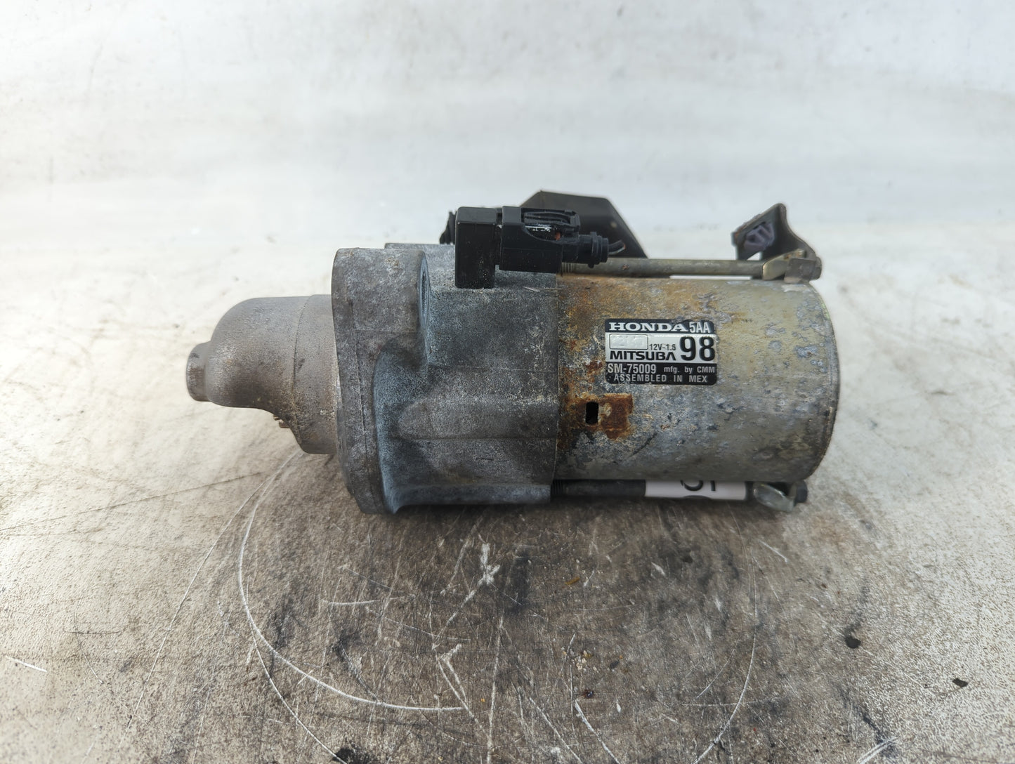 2017-2019 Honda Cr-V Car Starter Motor Solenoid OEM P/N:SM-75009 Fits Fits 2017 2018 2019 OEM Used Auto Parts - Oemusedautop