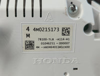 2017-2022 Honda Cr-V Instrument Cluster Speedometer Gauges P/N:78100-TLB-A114-M1 4M0215173 Fits Fits 2017 2018 2019 2020 202