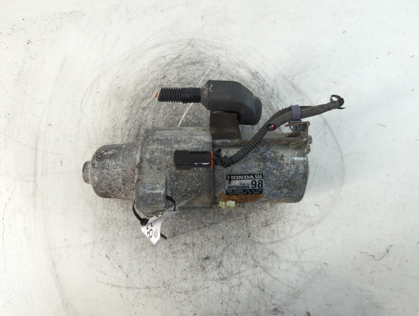 2017-2019 Honda Cr-V Car Starter Motor Solenoid OEM P/N:SM-75009 Fits Fits 2017 2018 2019 OEM Used Auto Parts - Oemusedautop