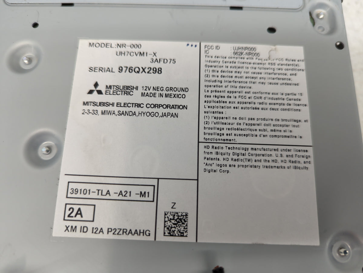 2017 Honda Crv Information Radio Display Screen - Oemusedautoparts1.com