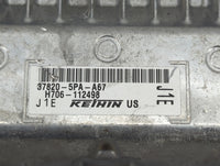 2017 Honda Crv PCM Engine Control Computer ECU ECM PCU OEM P/N:37820-5PA-A67 H706-112498 Fits Fits 2018 OEM Used Auto Parts 