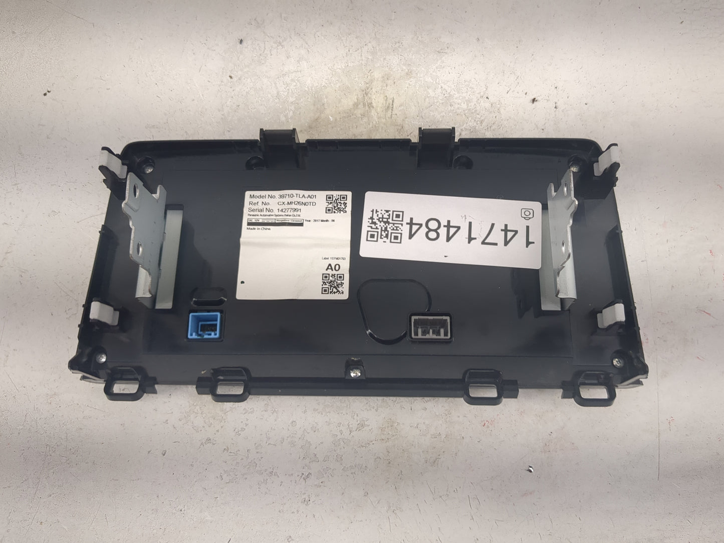 2017 Honda Crv Information Display Screen 1471484 - Oemusedautoparts1.com