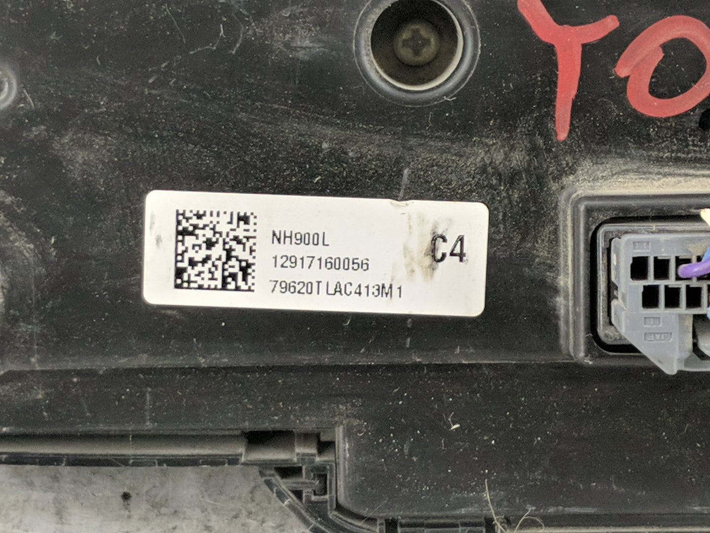 2017 Honda Crv Climate Control Module Temperature AC/Heater Replacement P/N:79620TLAC413M1 Fits Fits 2018 2019 OEM Used Auto