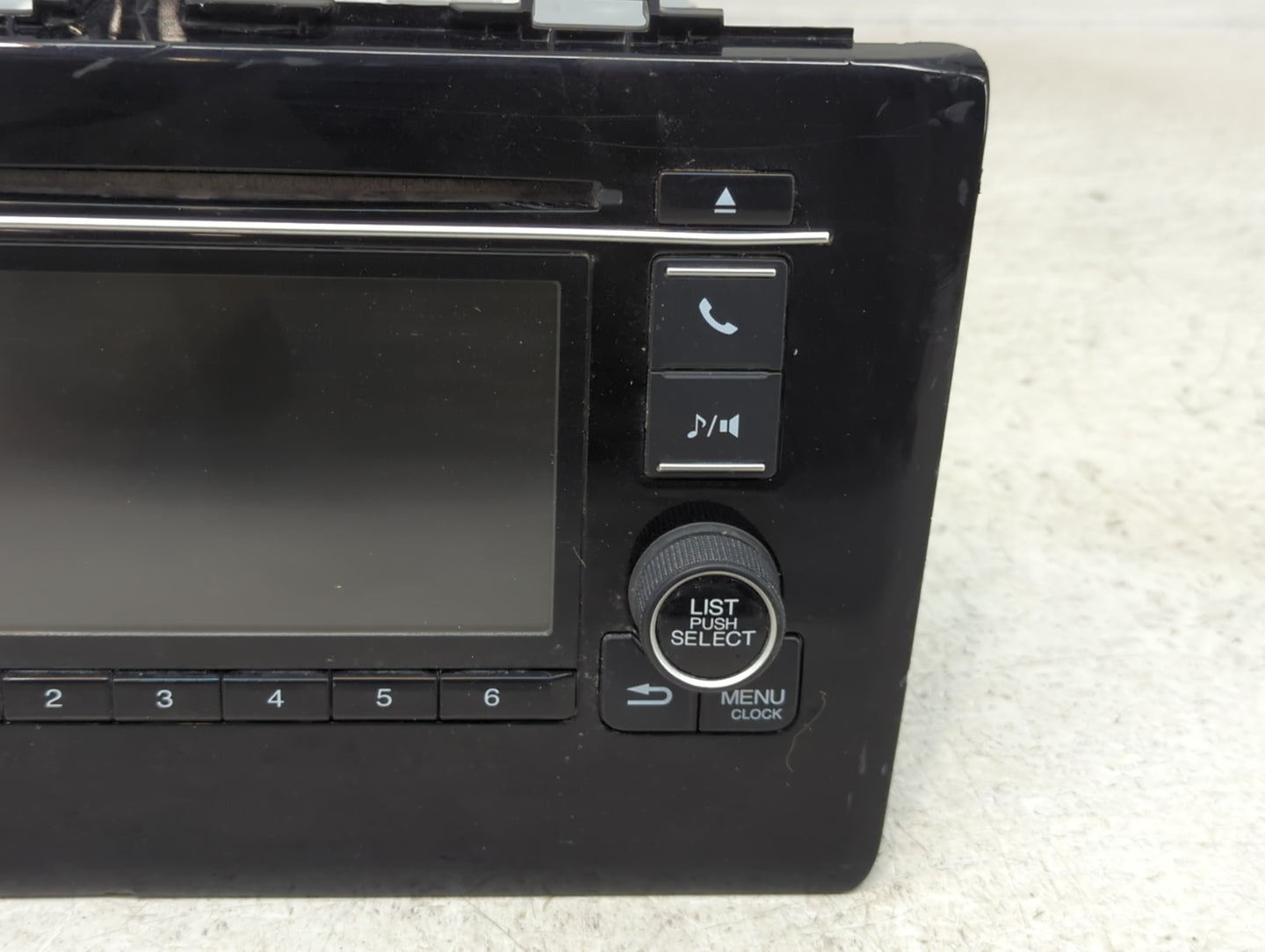 2017 Honda Fit Radio AM FM Cd Player Receiver Replacement P/N:39100-T5R-A81 Fits OEM Used Auto Parts - Oemusedautoparts1.com