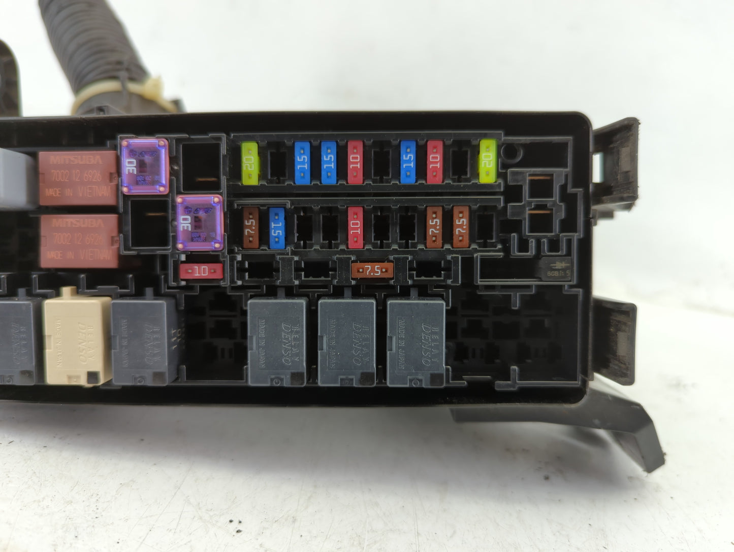 2016-2017 Honda Fit Fusebox Fuse Box Panel Relay Module P/N:4063 T5A-D Fits Fits 2016 2017 OEM Used Auto Parts - Oemusedauto