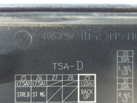 2016-2017 Honda Fit Fusebox Fuse Box Panel Relay Module P/N:T5A-D Fits Fits 2016 2017 OEM Used Auto Parts - Oemusedautoparts