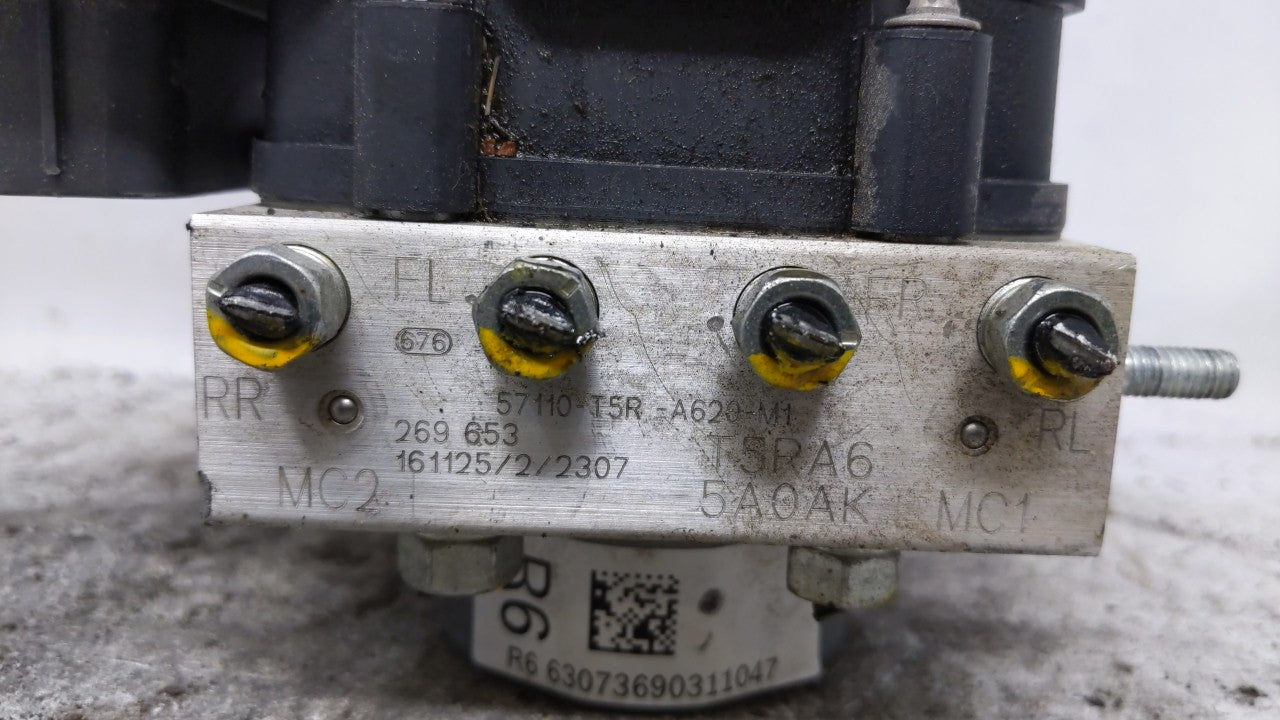 2017 Honda Fit ABS Pump Control Module Replacement P/N:57110 T5R A620 M1 Fits OEM Used Auto Parts - Oemusedautoparts1.com