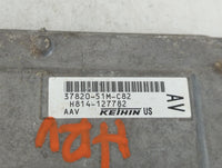 2017 Honda Hr-V PCM Engine Control Computer ECU ECM PCU OEM P/N:37820-51M-C82 Fits OEM Used Auto Parts - Oemusedautoparts1.c