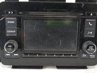 2017 Honda Hr-V Radio AM FM Cd Player Receiver Replacement P/N:39100-T7W-A81 Fits OEM Used Auto Parts - Oemusedautoparts1.co