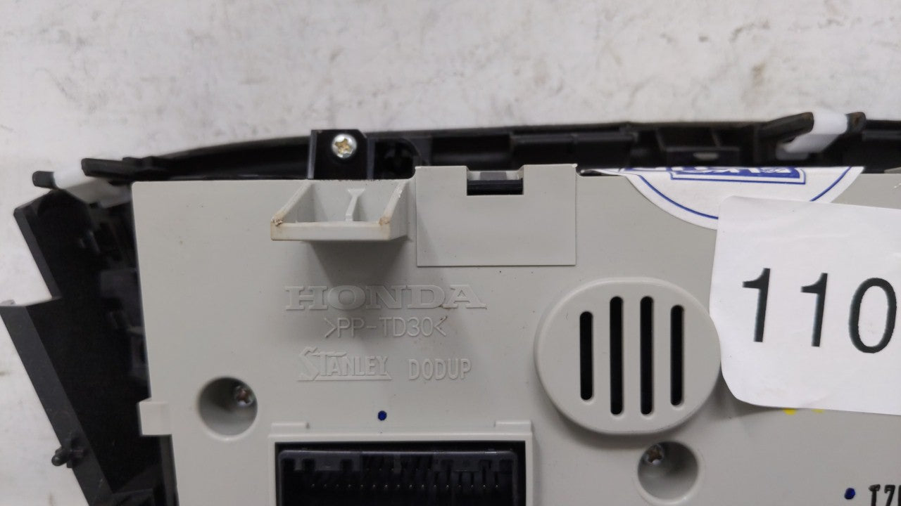 2016-2022 Honda Hr-V Climate Control Module Temperature AC/Heater Replacement Fits Fits 2016 2017 2018 2019 2020 2021 2022 O